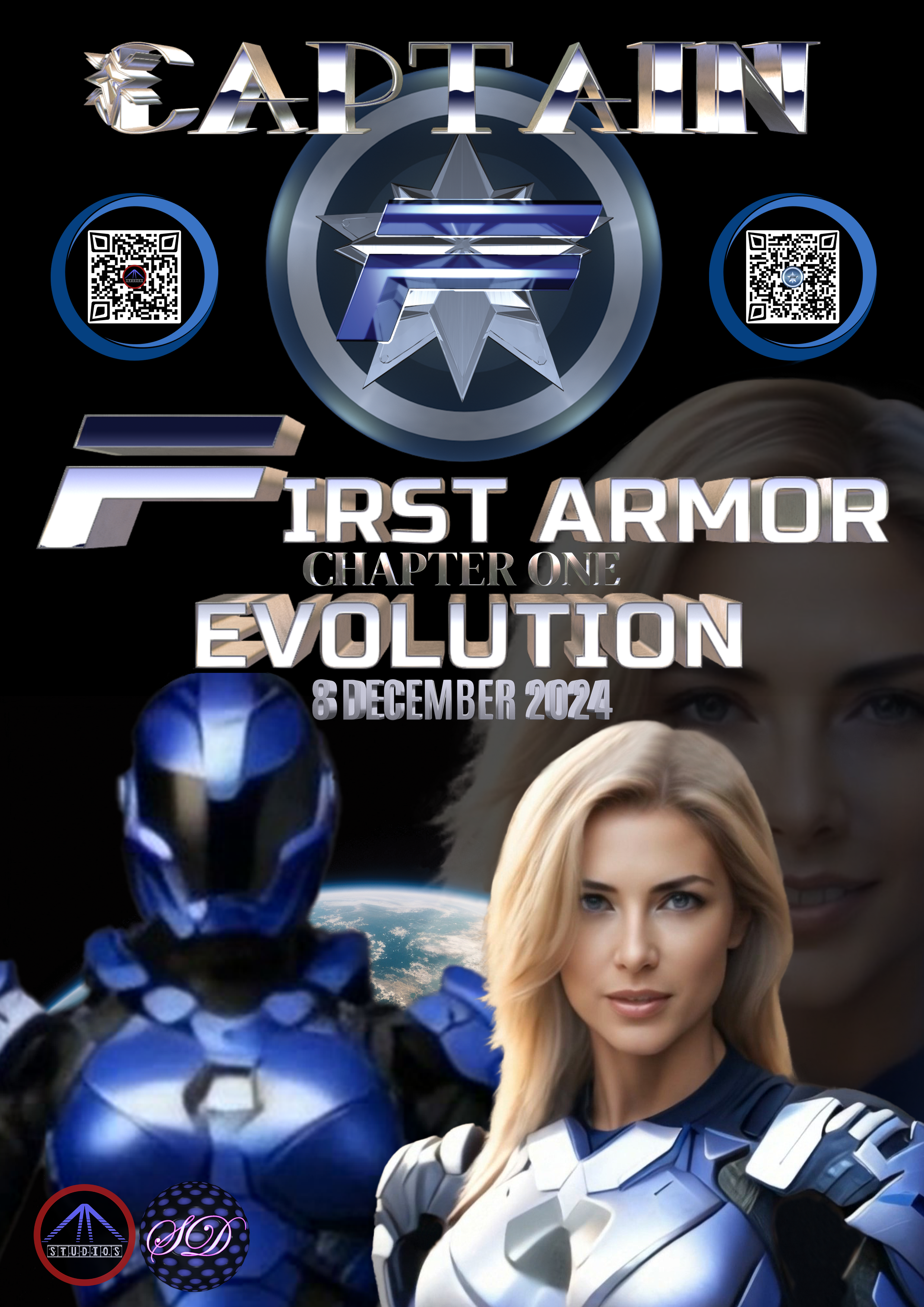 Locandina Captain F First Armor Evolution (ver.B)