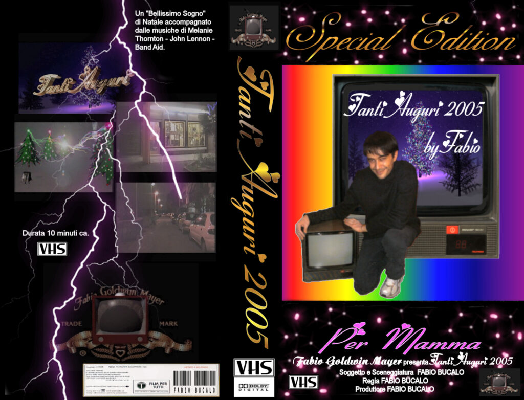 Copertina VHS "Tanti Auguri 2005"